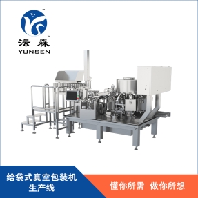 给袋式真空包装机，全自动海参给袋式真空包装机 沄森智能